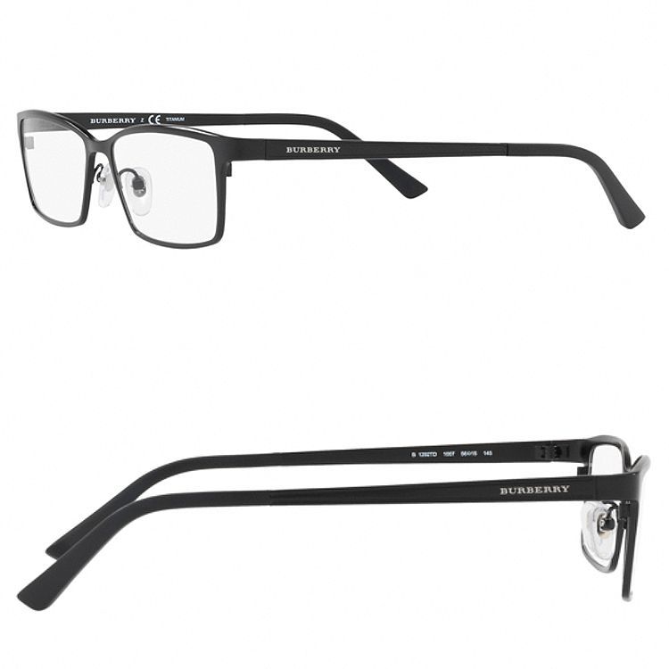 度入 BURBERRY すかっ バーバリー チタンフレーム BE1292TD-1007