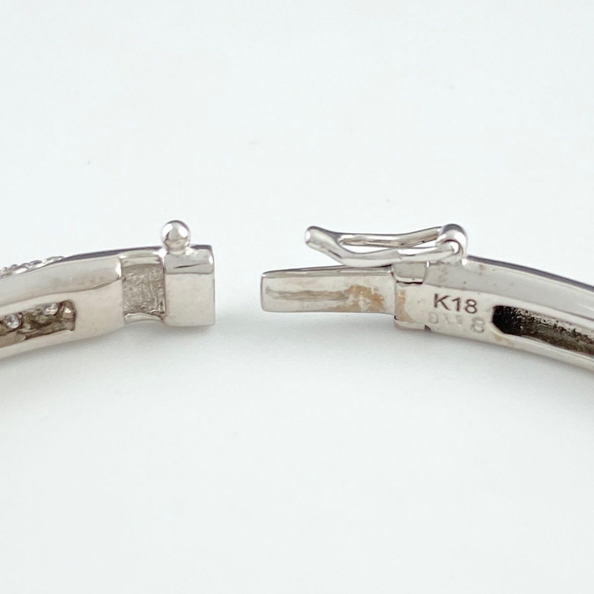 14K585刻印 金象嵌極上バングル 16g 東Y7-0929☆2F