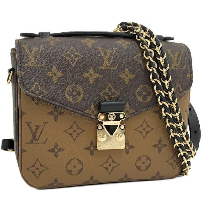 LOUIS VUITTON ポシェット メティス バックパック リュックサック モノグラム リバース マロン M11941