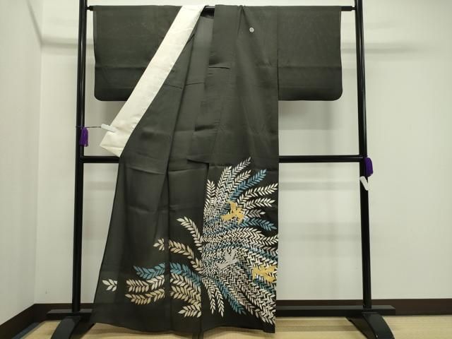 平和屋着物＊夏物　訪問着　絽　風景文　金彩　洗える着物　AABB0538st 平和屋着物＊夏物 訪問着 絽 樹林文 金彩 洗える着物 AAAY0574sx