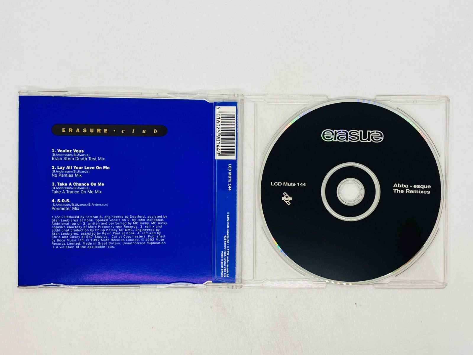 Erasure イレイジャー ERASURE / イレイジャー商品一覧｜ディスクユニオン・オンライン