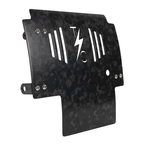 リアルフォージドカーボン SKID プレート ブラックブラケット 以降FLHXSE FLTRXSE 以降FLHX U FLTRX FLTRXSTSE LAWEED_CL