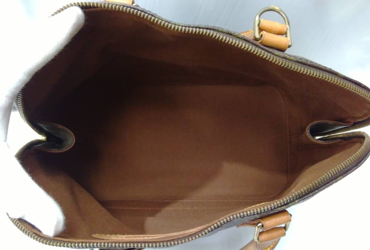 美品　ルイヴィトン　トートバッグ　アルマ　モノグラム　ハンドバッグ　ブラウン LOUIS VUITTON ルイヴィトン モノグラム VI1904 アルマ
