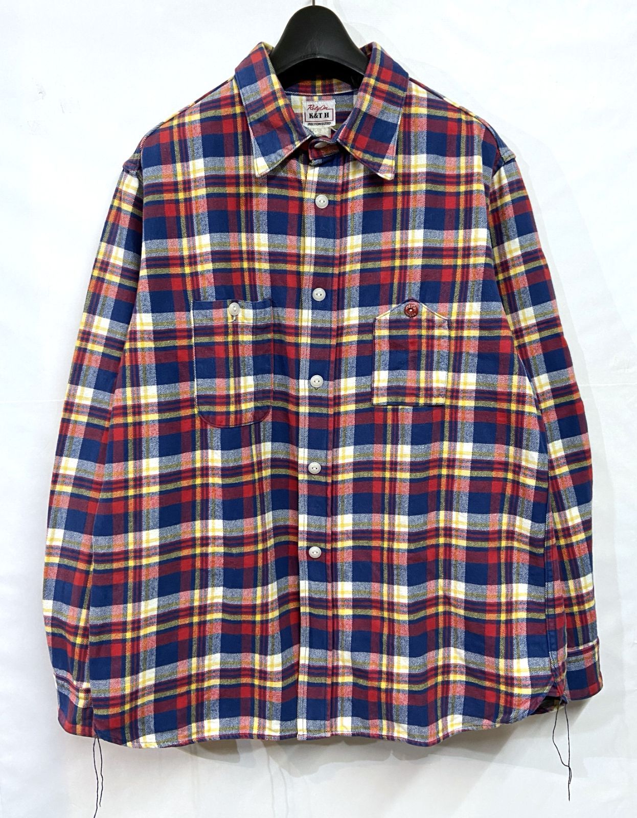 WORKERS, K&T H MFG Co.｜ワーカーズ チェック ネルシャツ