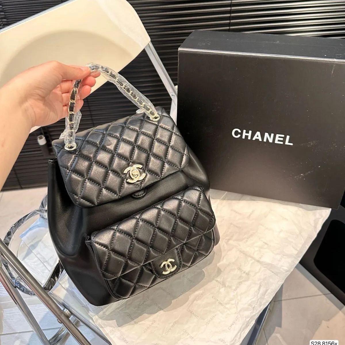 新品未使用 シャネルのランドセルです - メルカリ