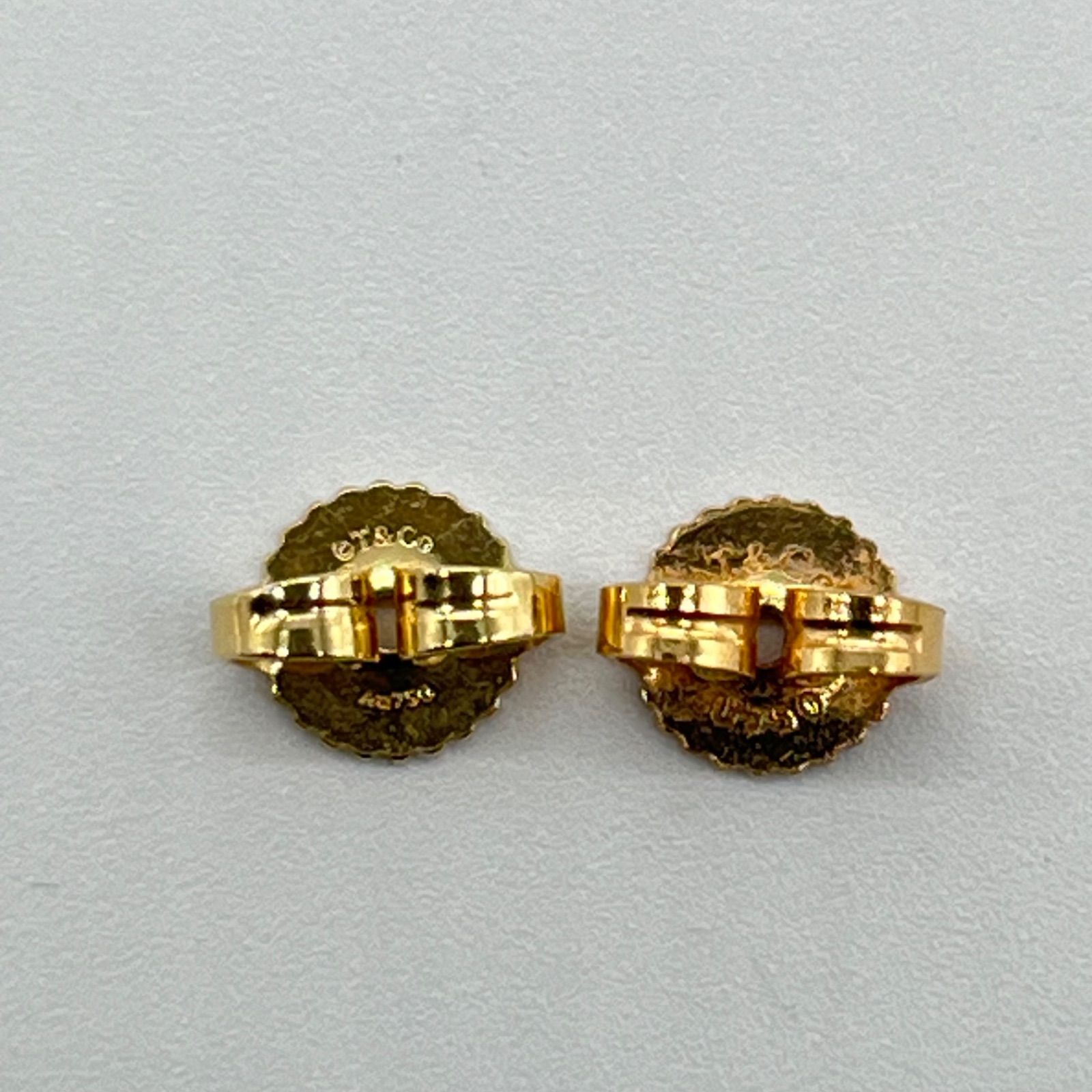 美品 ティファニー K18 キス 片耳 ピアス パロマピカソ 750 T&Co 楽天市場】Tiffany & Co. ティファニー ラブ＆キス 750 K18