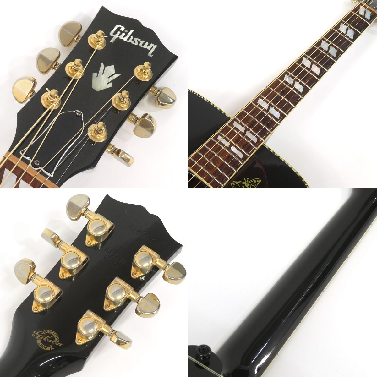 Gibson Custom Shop ギブソン Hummingbird Ebony エボニー 2014