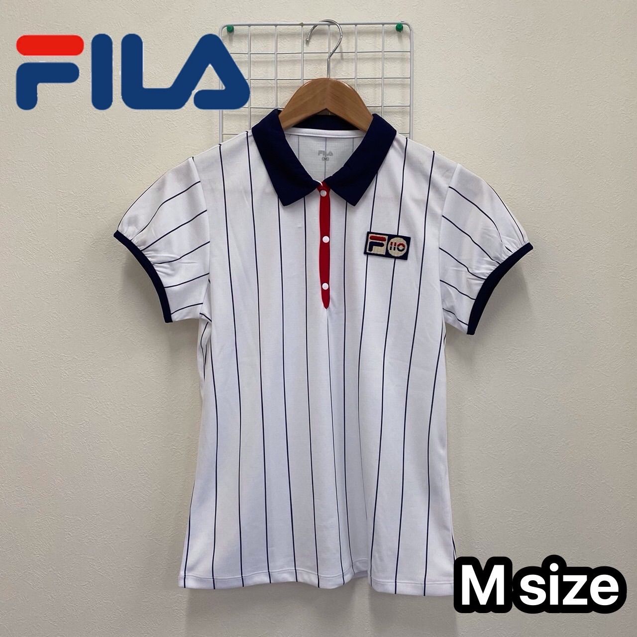 FILA　フィラ　テニス　レディースポロシャツ　Mサイズ
