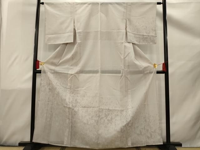 平和屋着物＊夏物　訪問着　結城紬　夏結城　舞蝶文　正絹　逸品　未使用　AAAW2156sx 平和屋着物＊夏物 訪問着 結城紬 夏結城 舞蝶文 正絹 逸品 未使用
