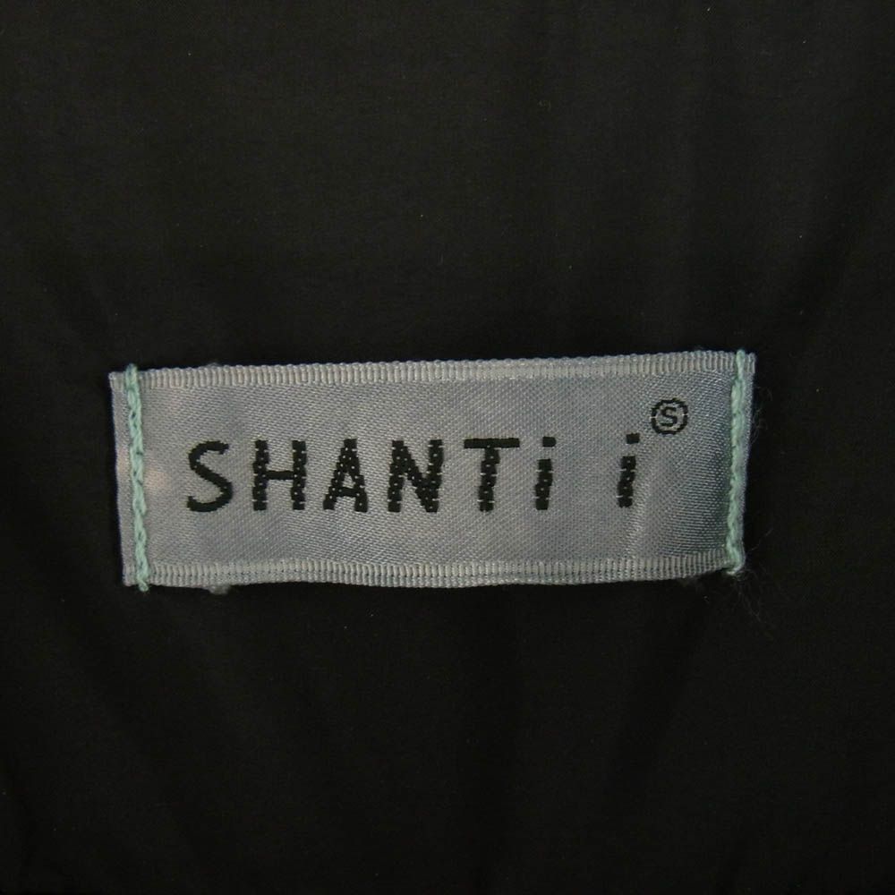SHANTii シャンティ ナイロン 中綿 コーチジャケット ブラック系