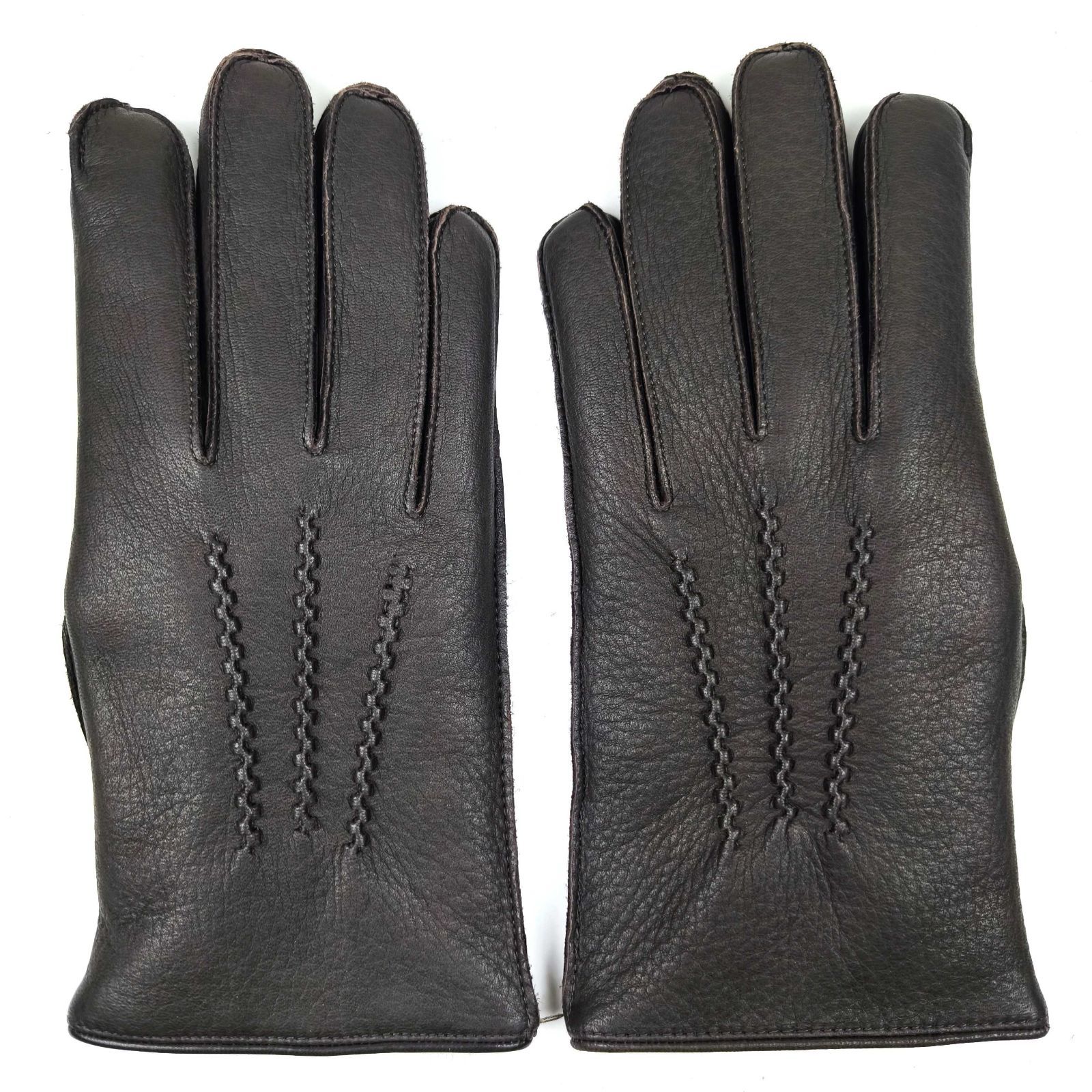 試着のみ未使用品　デンツ　ディアスキン　ラビットファーライニング　サイズ7.5