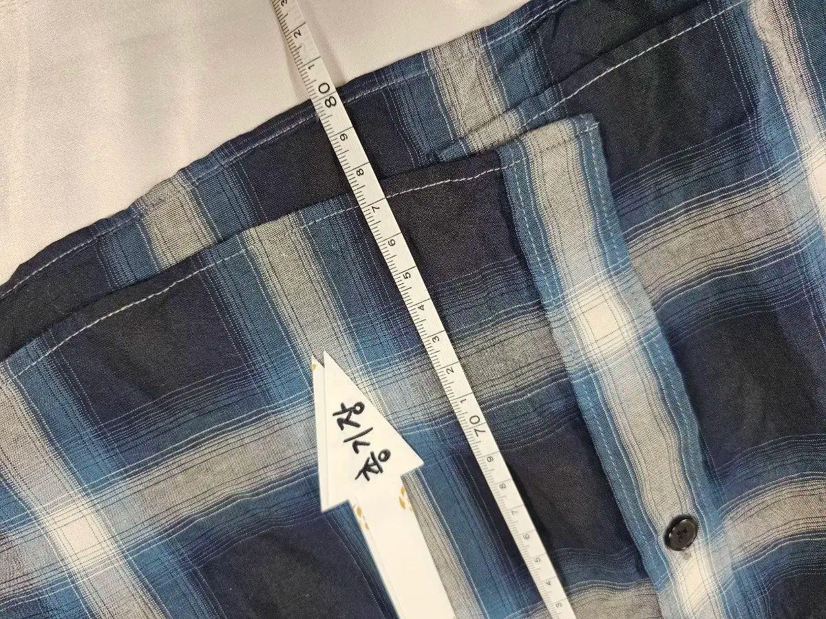 サンローランチェックシャツ