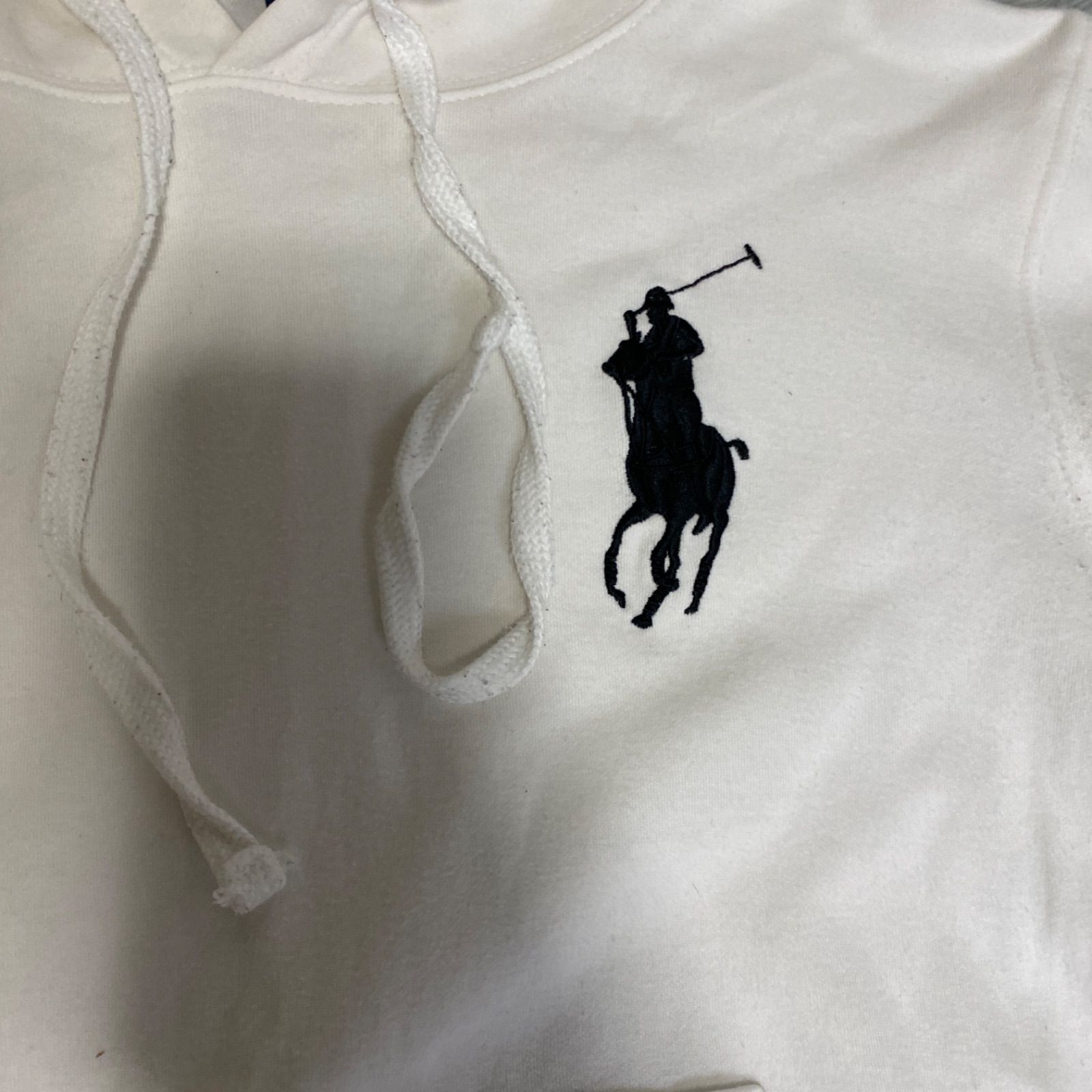 Polo Ralph Lauren ポロ ラルフローレン ビッグポニー 白 パーカー