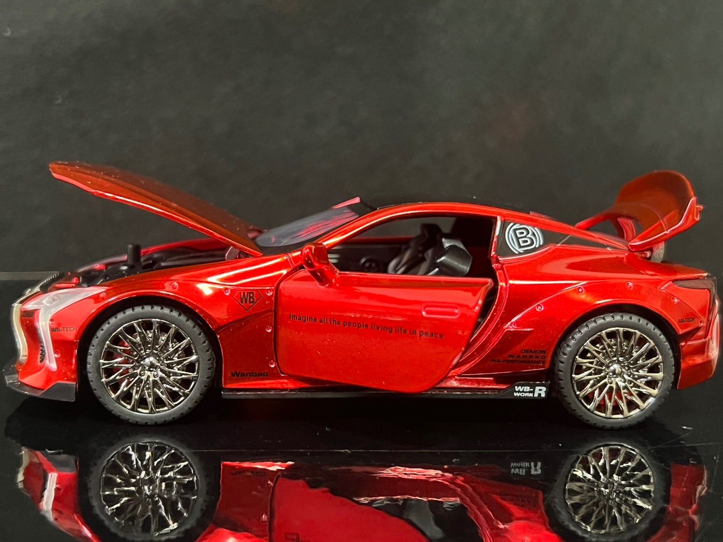 Lexus LC500 ミニカー 1/18 レッド ヨドバシ.com - オートアート AUTOart 1/18 レクサス LC500 メタリック