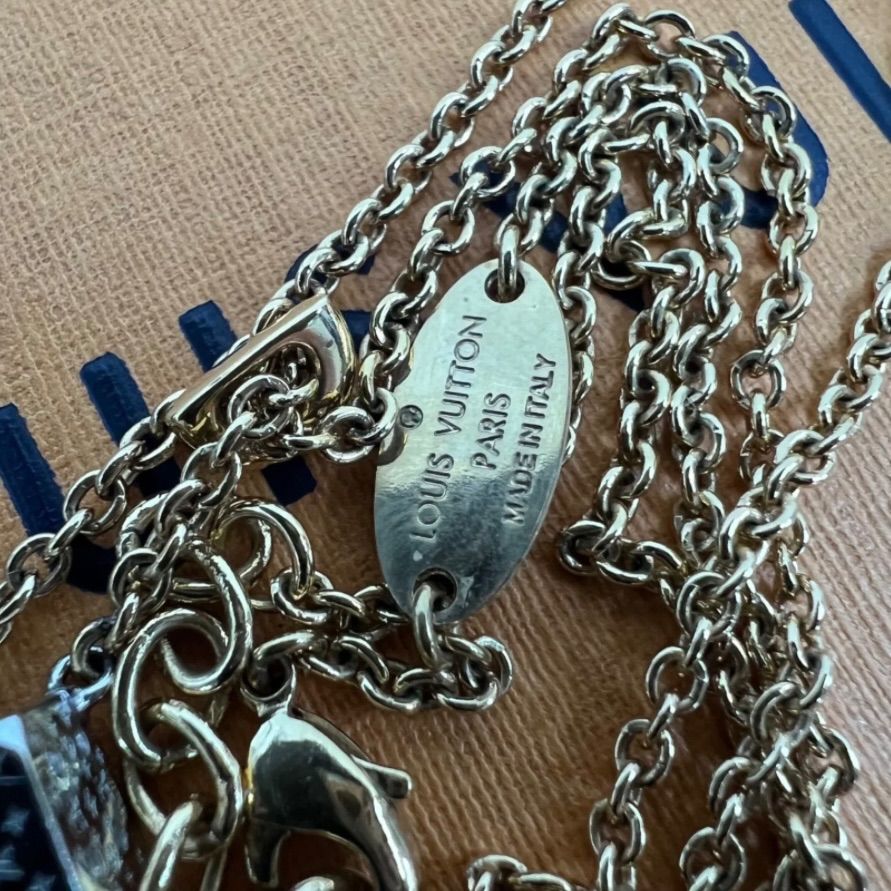 ◾︎【美品】LOUIS VUITTONルイヴィトン ネックレス ダイス