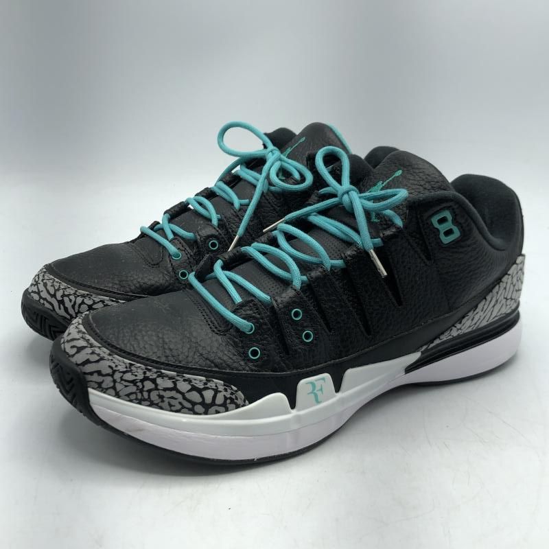 NIKE × ATMOS ZOOM VAPOR TOUR AJ3 ELEPHANT SAFARI 709998-031 サイズ27cm ナイキ ブラック 17