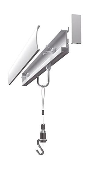 【新品・3営業日で発送】福井金属工芸 WRS-200C 石膏ボード専用レールセット2000mm