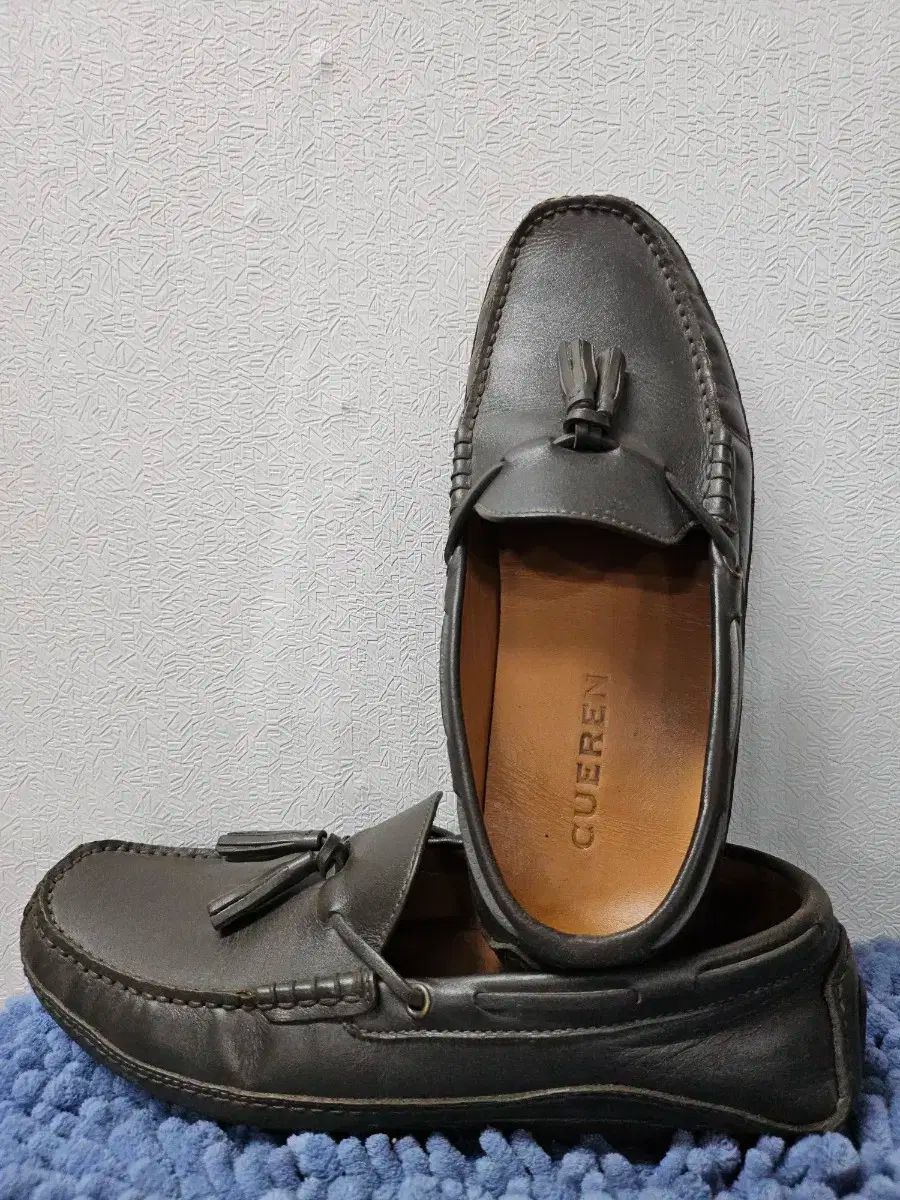 種類14：ブラウン/26.0cm タッセルローファー メンズ レザー 型押し