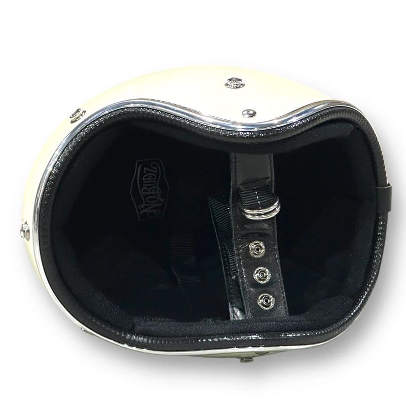 GLITTER 3/4 HELMET WHITE 白 ホワイト グリッターヘルメット