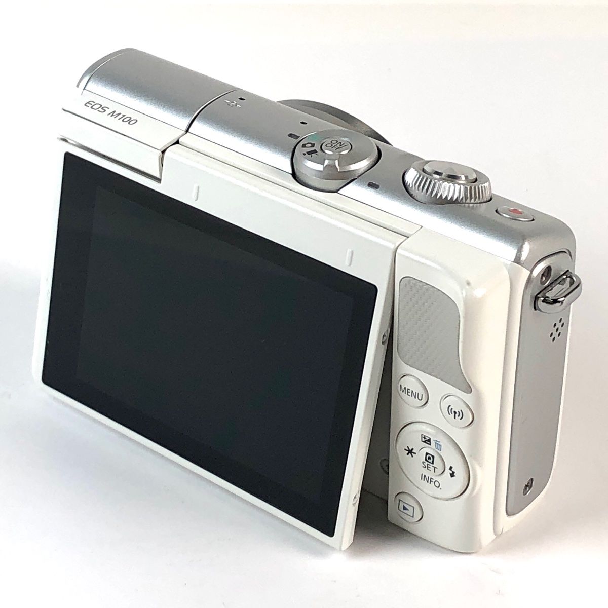 キヤノン Canon EOS M100 EF-M 15-45 IS STM レンズキット ホワイト