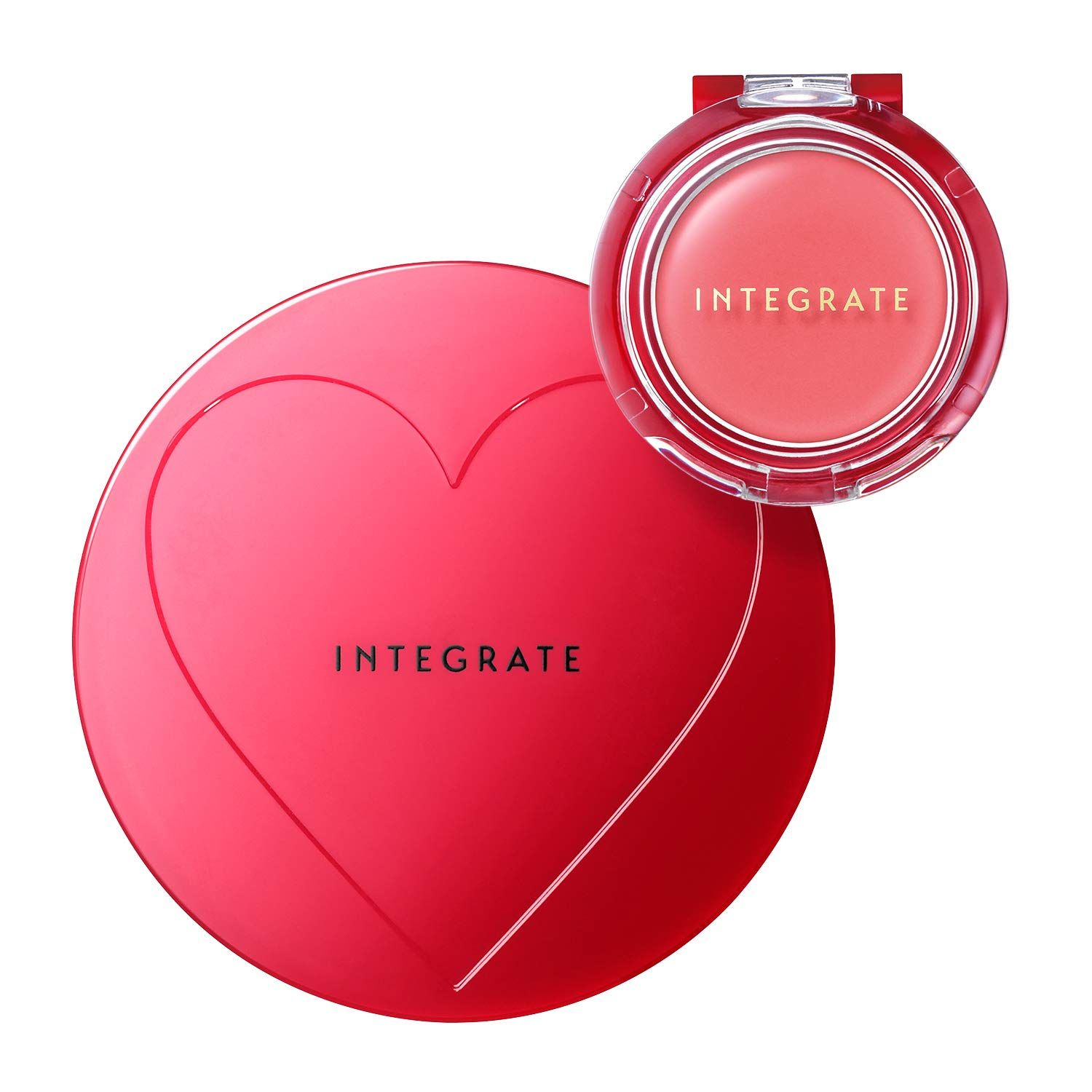 インテグレート(INTEGRATE) 水ジェリークラッシュ 特製チークセット 2 ファンデーション 2 自然な肌色 2個アソート [2 自然な肌色] [特製チーク]