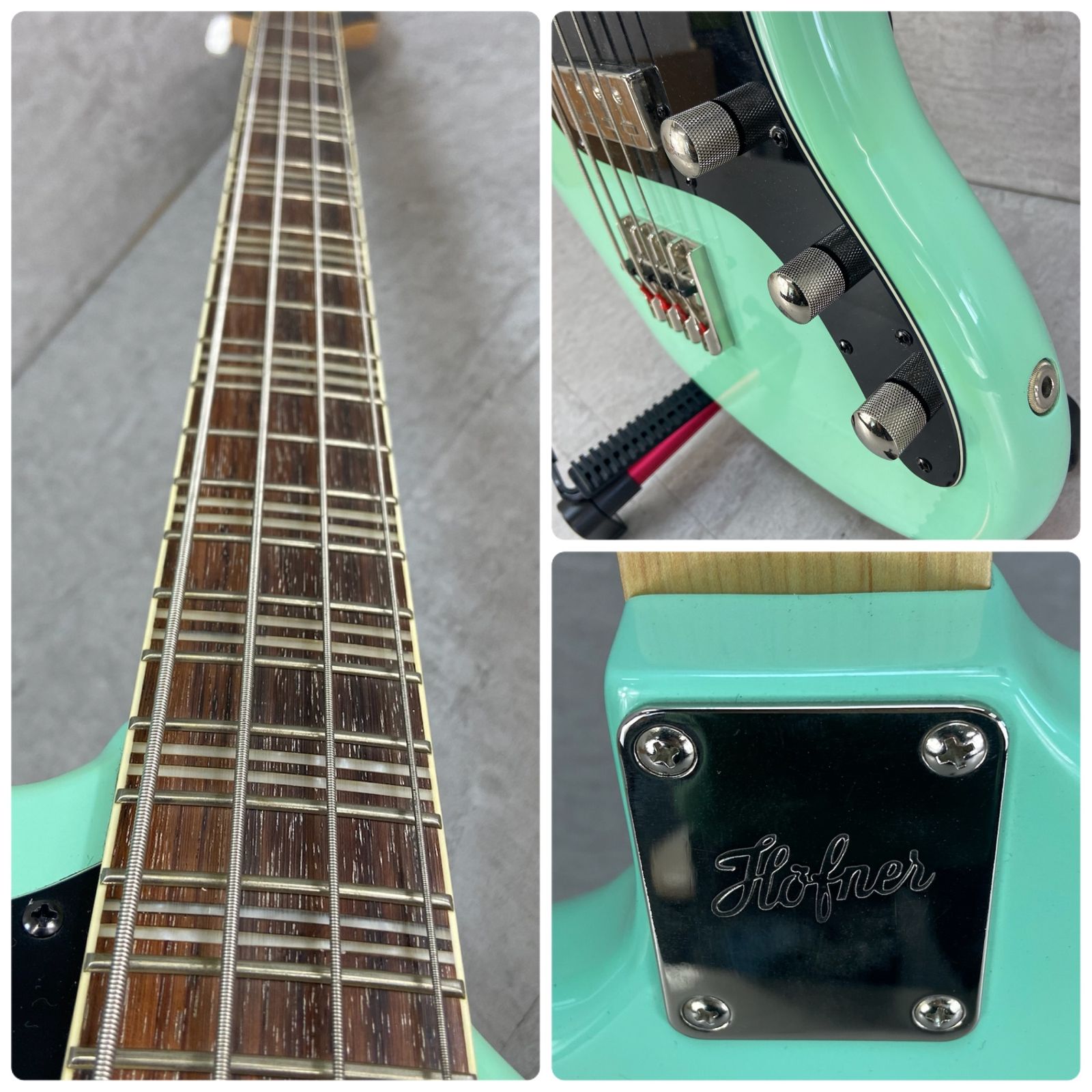 Hofner カールヘフナー エレキベース HCT-GLXB-BL ショート