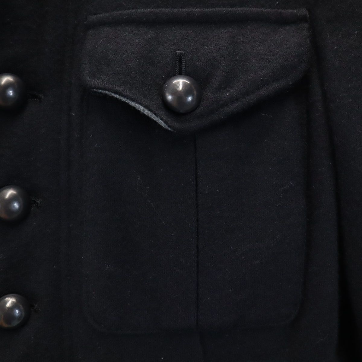 MIHARA YASUHIRO ミハラヤスヒロ 日本製 ウール ジャケット 46 黒