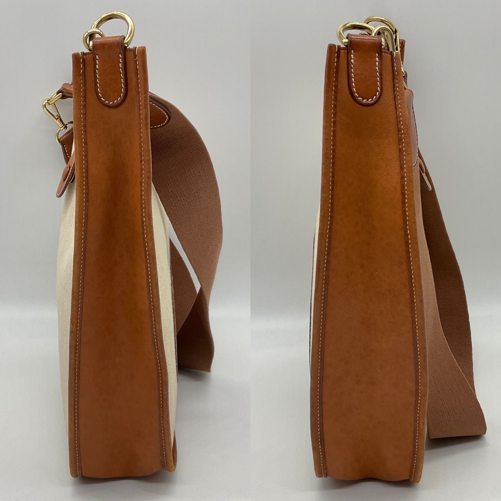 HERMES エルメス バッグ エブリン1GM ショルダーバッグ トワルアッシュ 