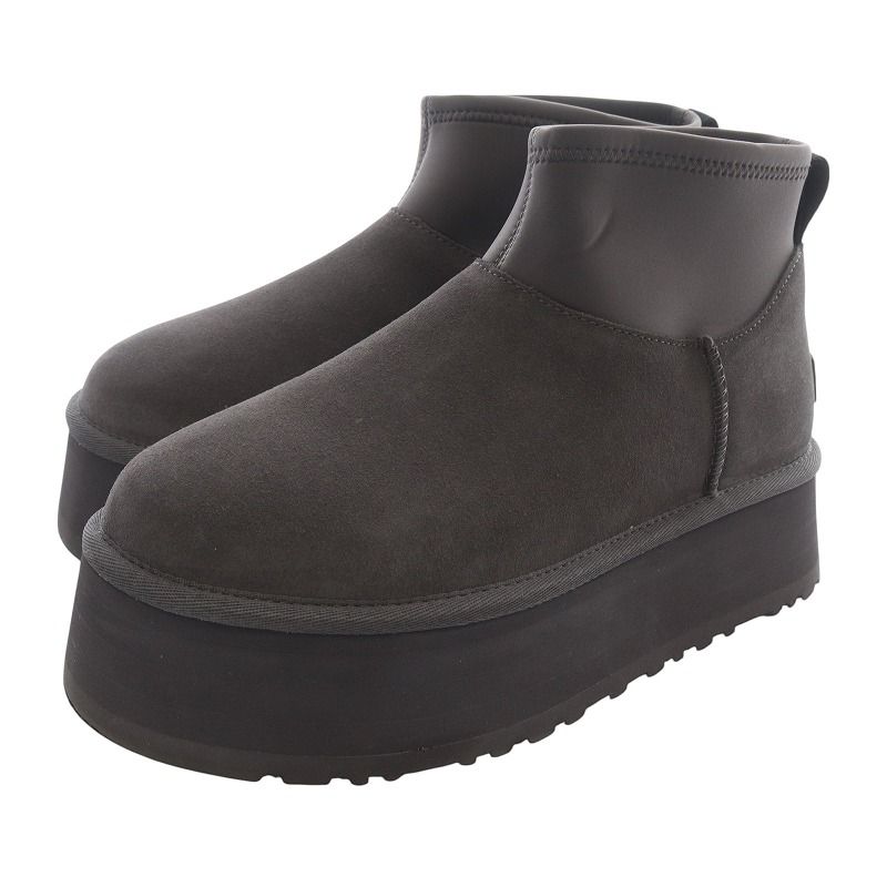 UGG ムートンブーツ　1168170-BLK-07 UGG アグ 1168170 ブーツ CLASSIC MINI DIPPER レディース