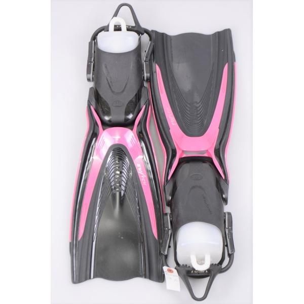 熱販売 TUSA ツサ ダイビングフィン SWITCH HyFlex ブラック/ピンク S フィン