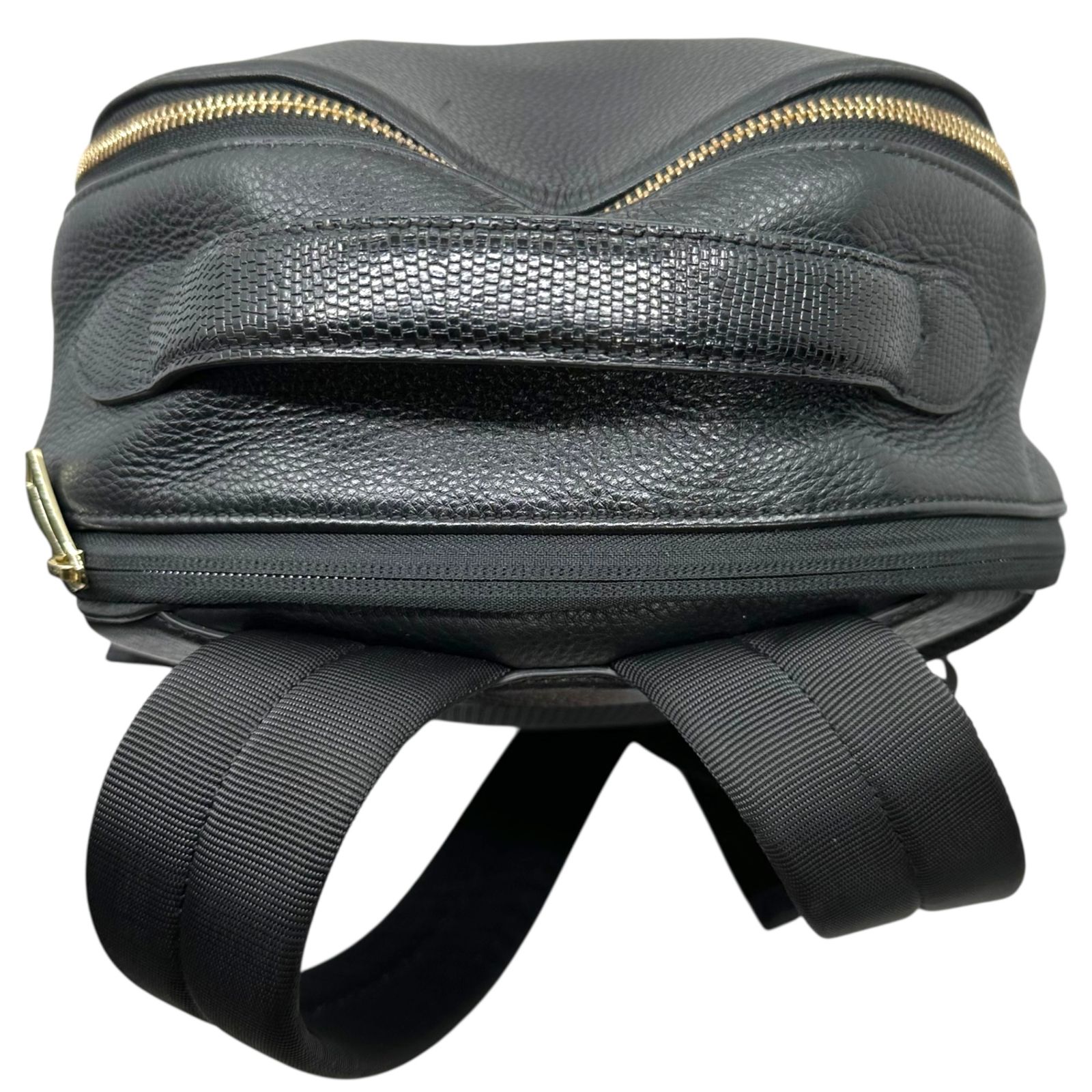 PAUL SMITH(ポールスミス) Embossed Leather Daypack Backpack