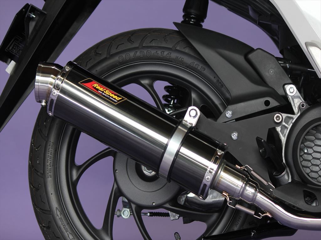 専用 リアルスピード Dio110 ( 2BJ-JK03 ) クーガ マフラー Realspeed ( リアルスピード ) Dio110 ディオ110 ( 2BJ-JK03