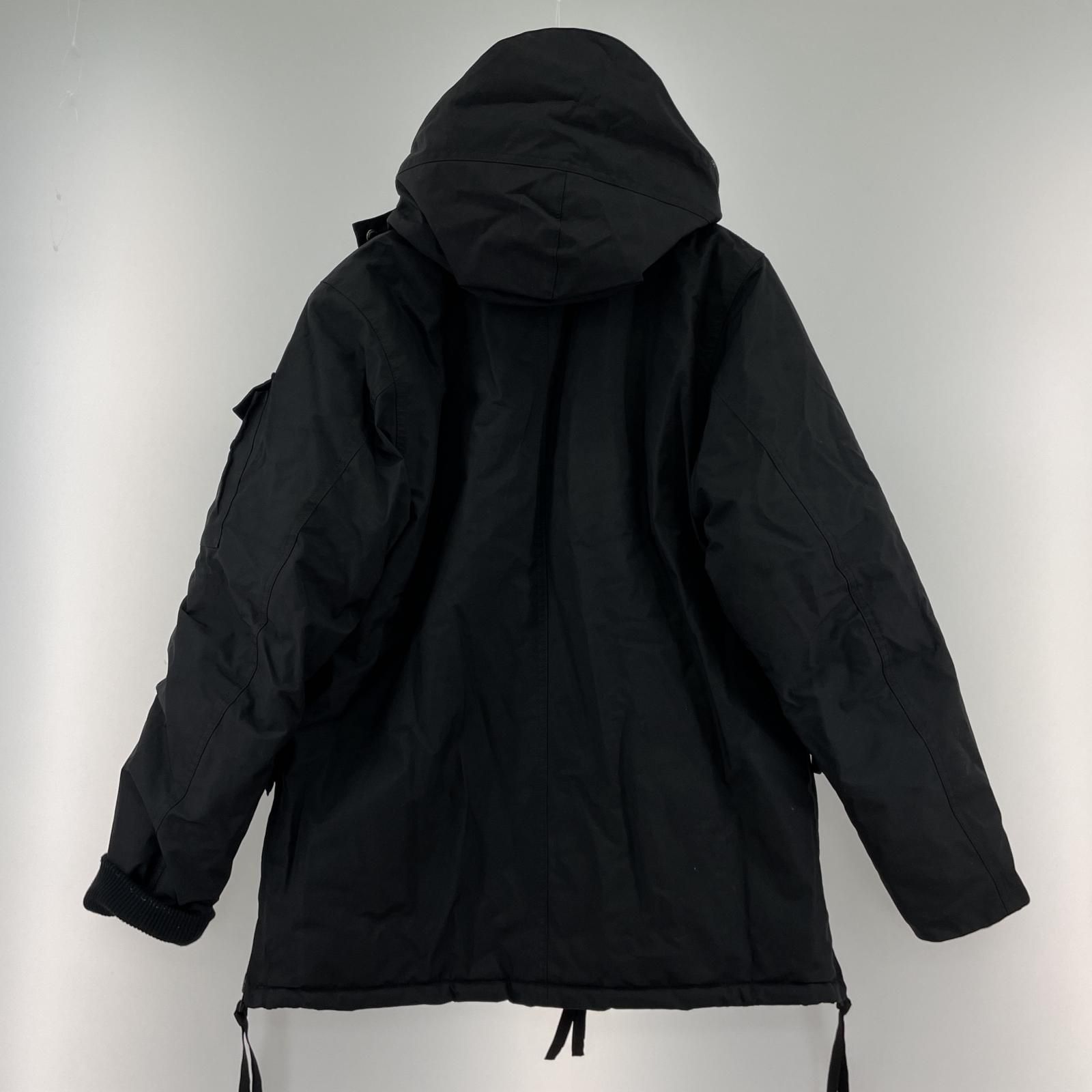 SOPHNET. ソフネット HEM ZIP 5 POCKET PADDED HOOD BLOUSONジャケット sizeL/ブラック メンズ -  メルカリ