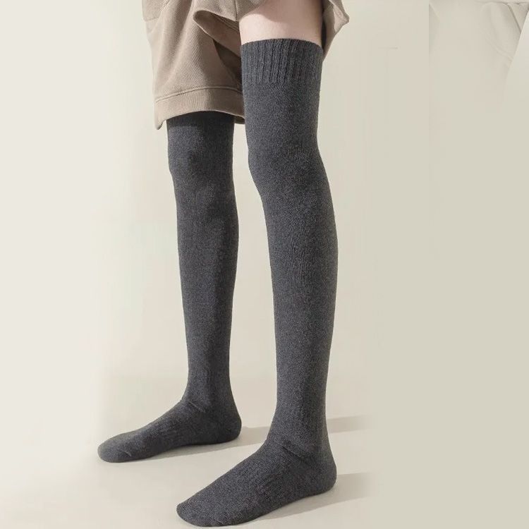 ロングソックス 3足セット レディース メンズ サイハイソックス 裏起毛 女装 オーバーニーソックス ニーハイソックス 柔らか 美脚 防寒 防風 保温 靴下 ルームソックス 暖かい 冷 perfmax 239