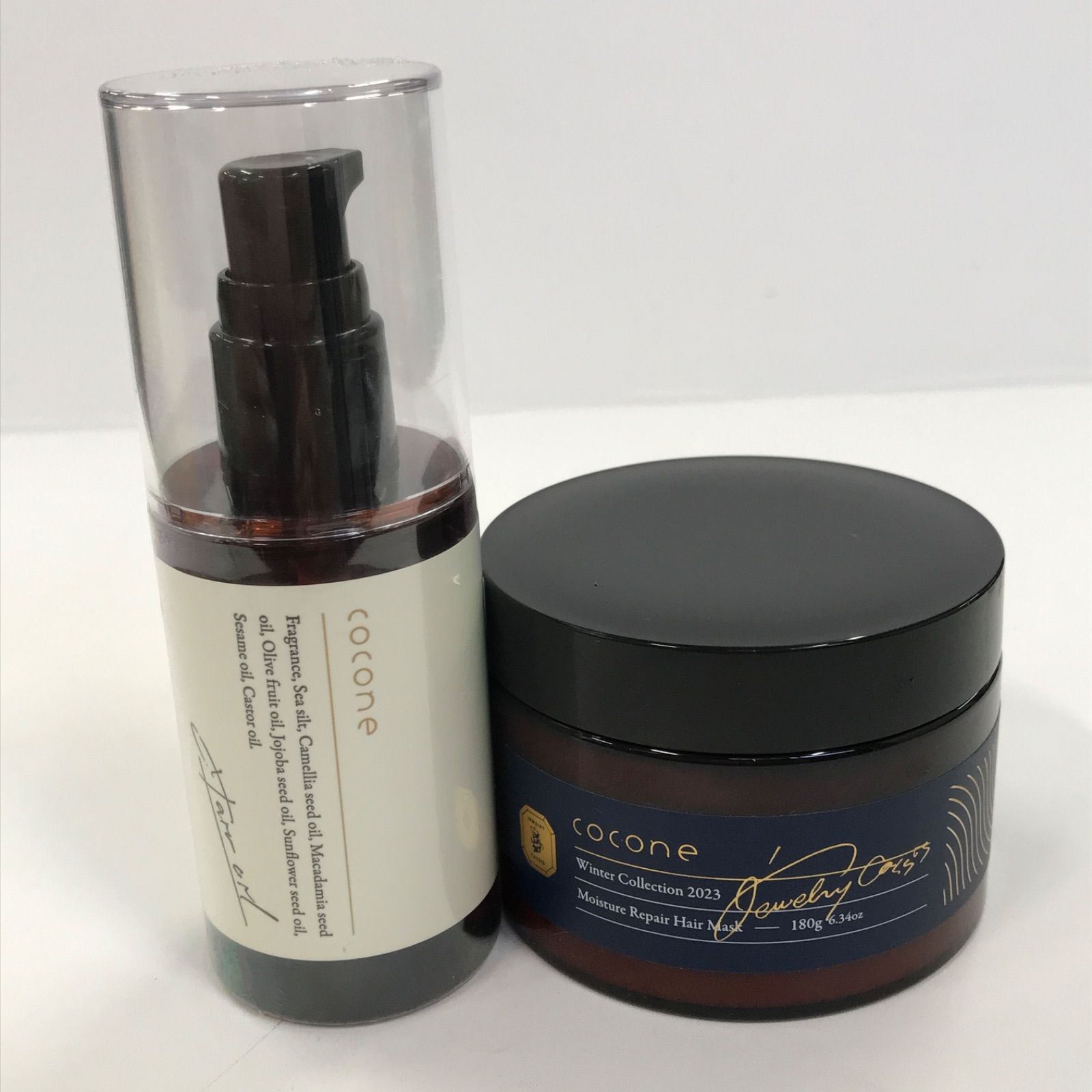 cocone モイスチュアリペアヘアマスク×2 & ヘアエッセンスオイル