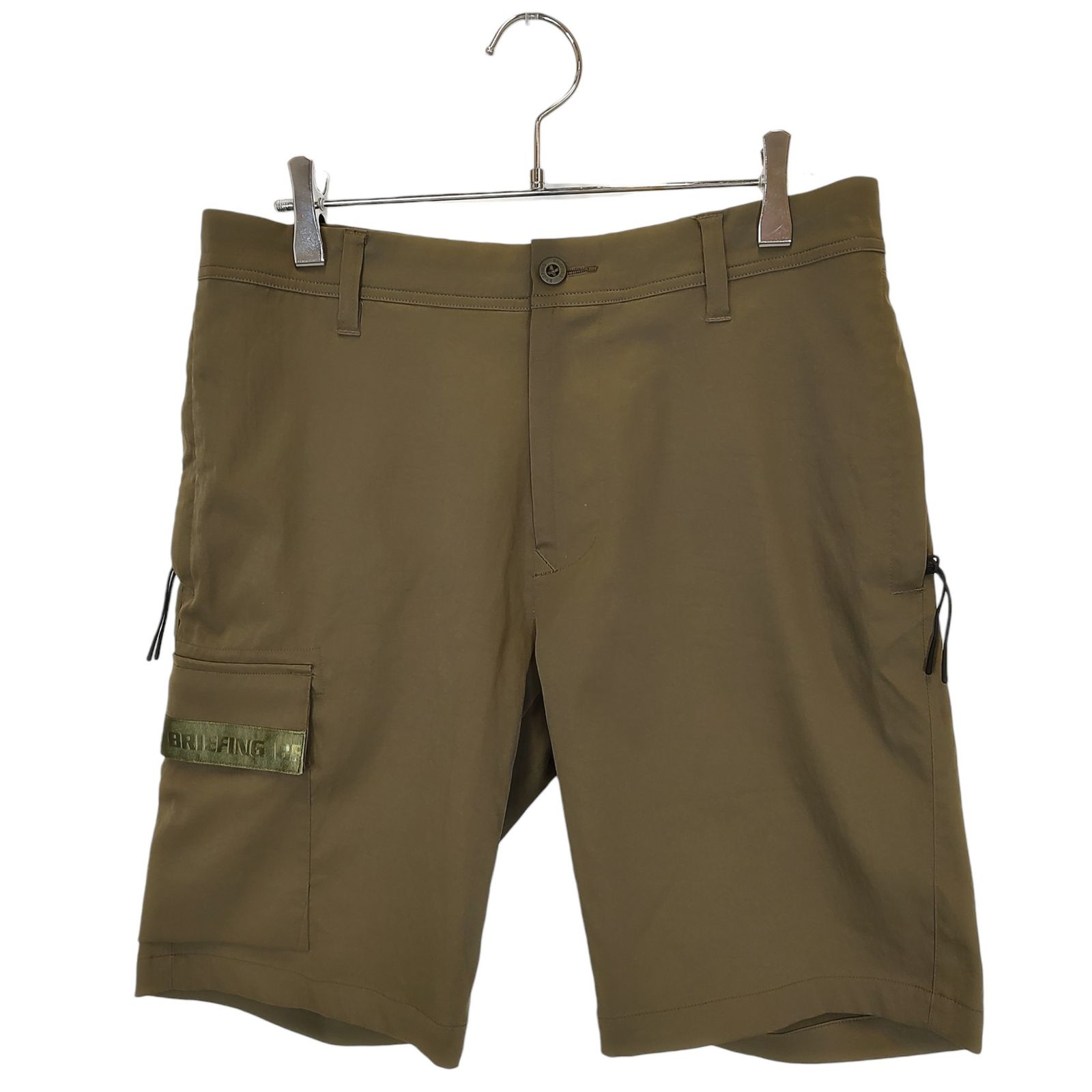 BRIEFING GOLF ブリーフィングゴルフ 24SS CARGO SHORT PANTS カーゴ ショートパンツ BRG241M21 S カーキ メンズ