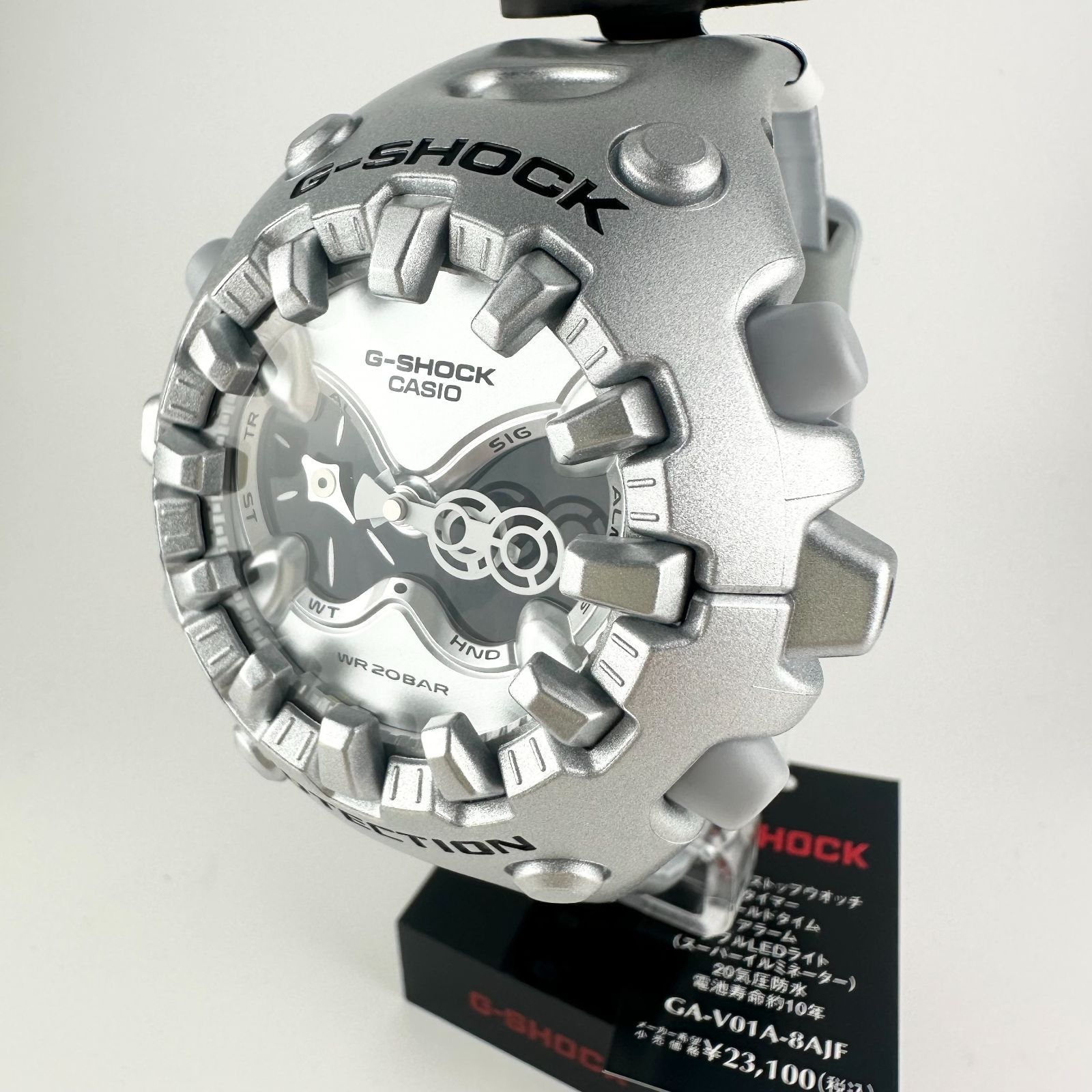 新品 GA-V01A-8AJF G-SHOCK Open V Worldシルバー カシオ G-SHOCK GA