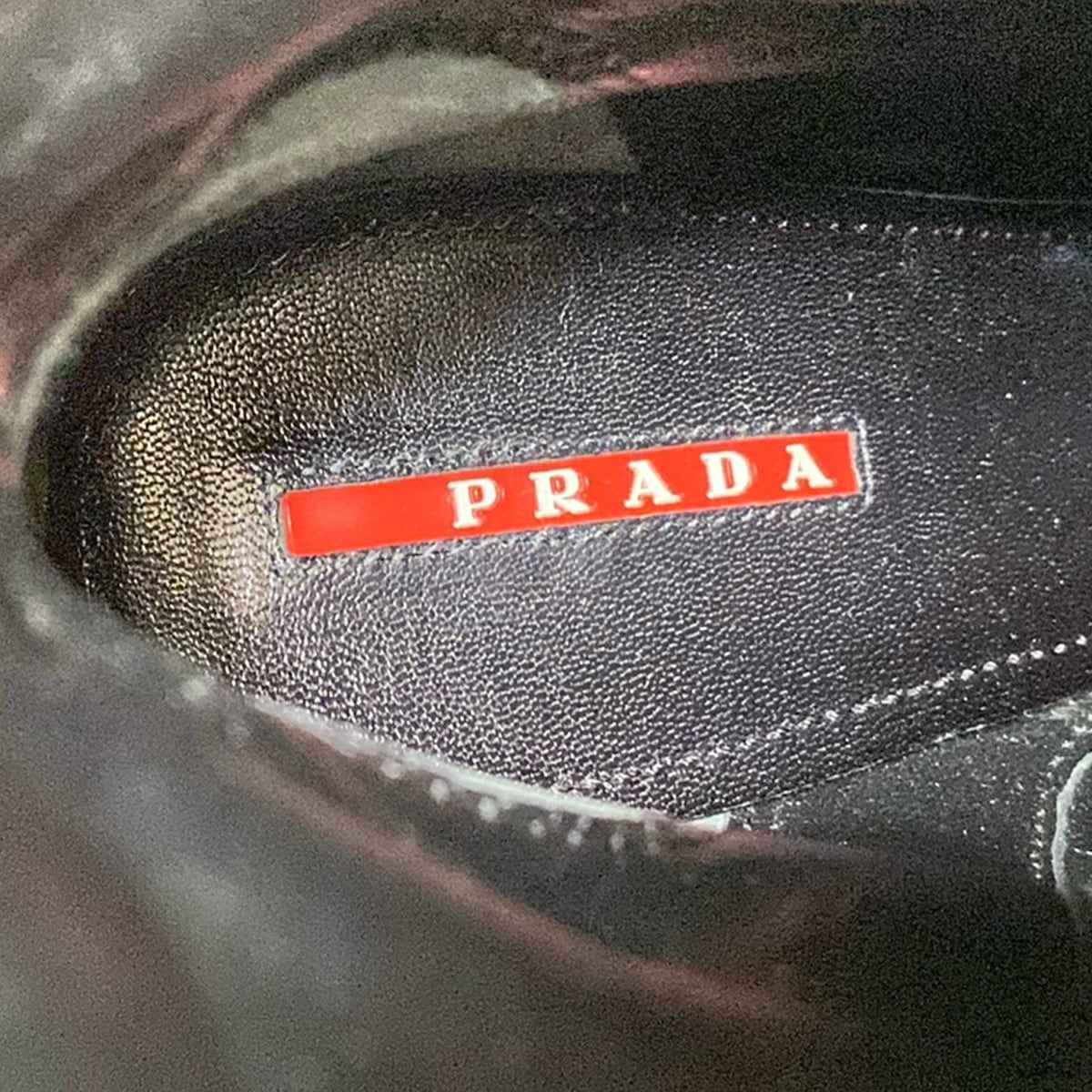 PRADA SPORT ヌバック 茶 ウェッジソール ショートブーツ 24cm PRADA SPORT(プラダスポーツ) ショートブーツ 38 レディース