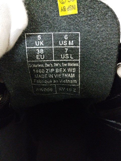 X481 [人気] Dr.Martens ドクターマーチン ブーツ UK5 ブラック