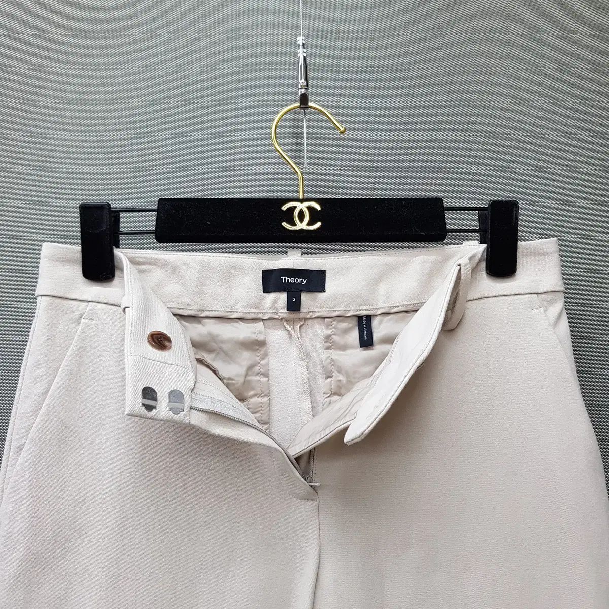 Theory セオリー 2025 スリムフィット クロップド パンツ 2 サイズ