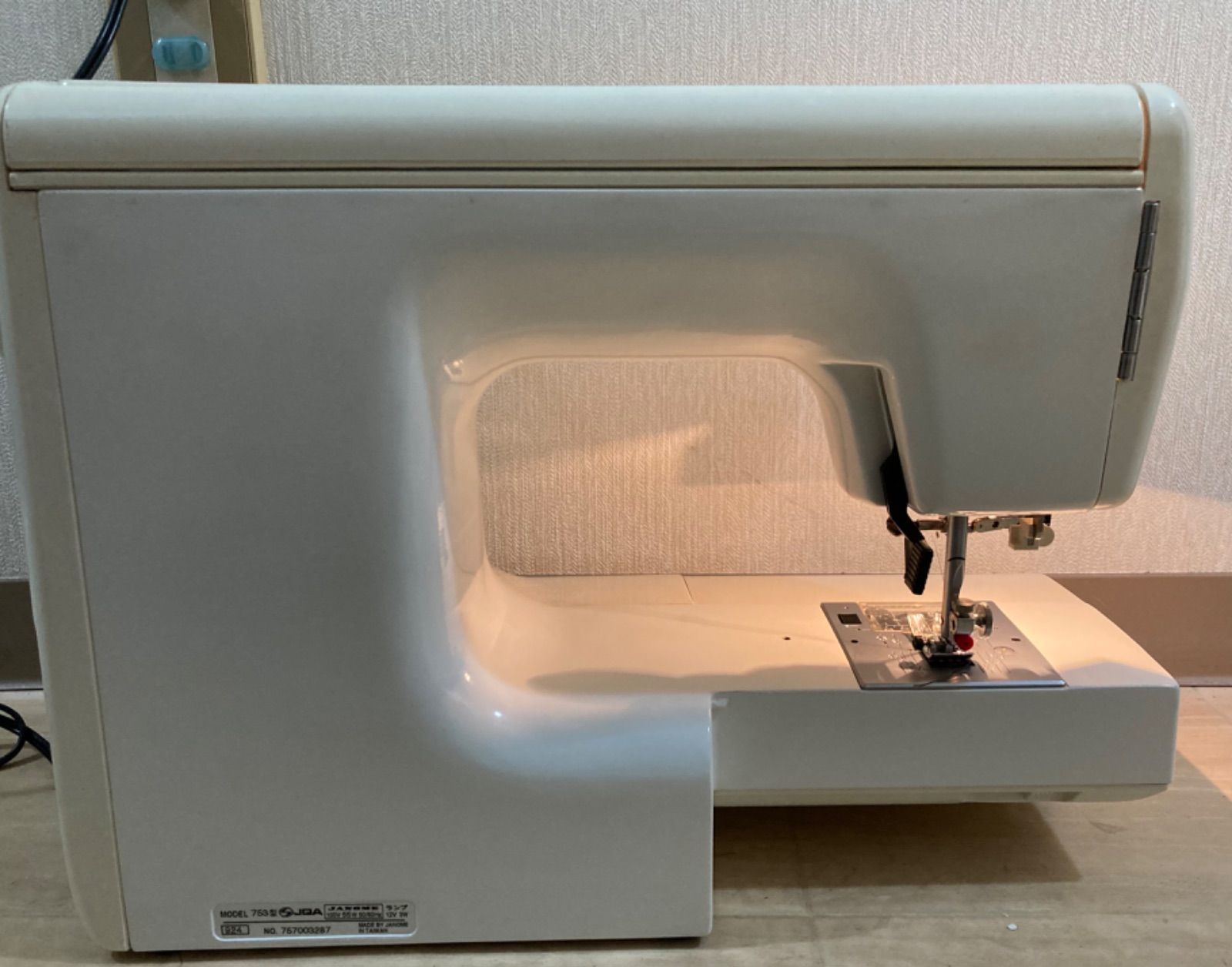 JANOME ジャノメ MODEL802 ミシン フットペダル 希少 五月蝿く 時代物