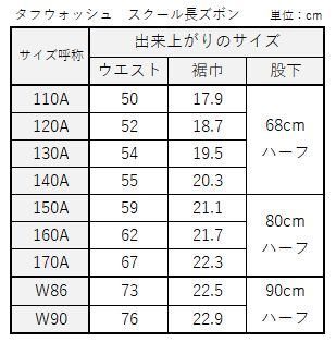 A体 110cmA～170cmA