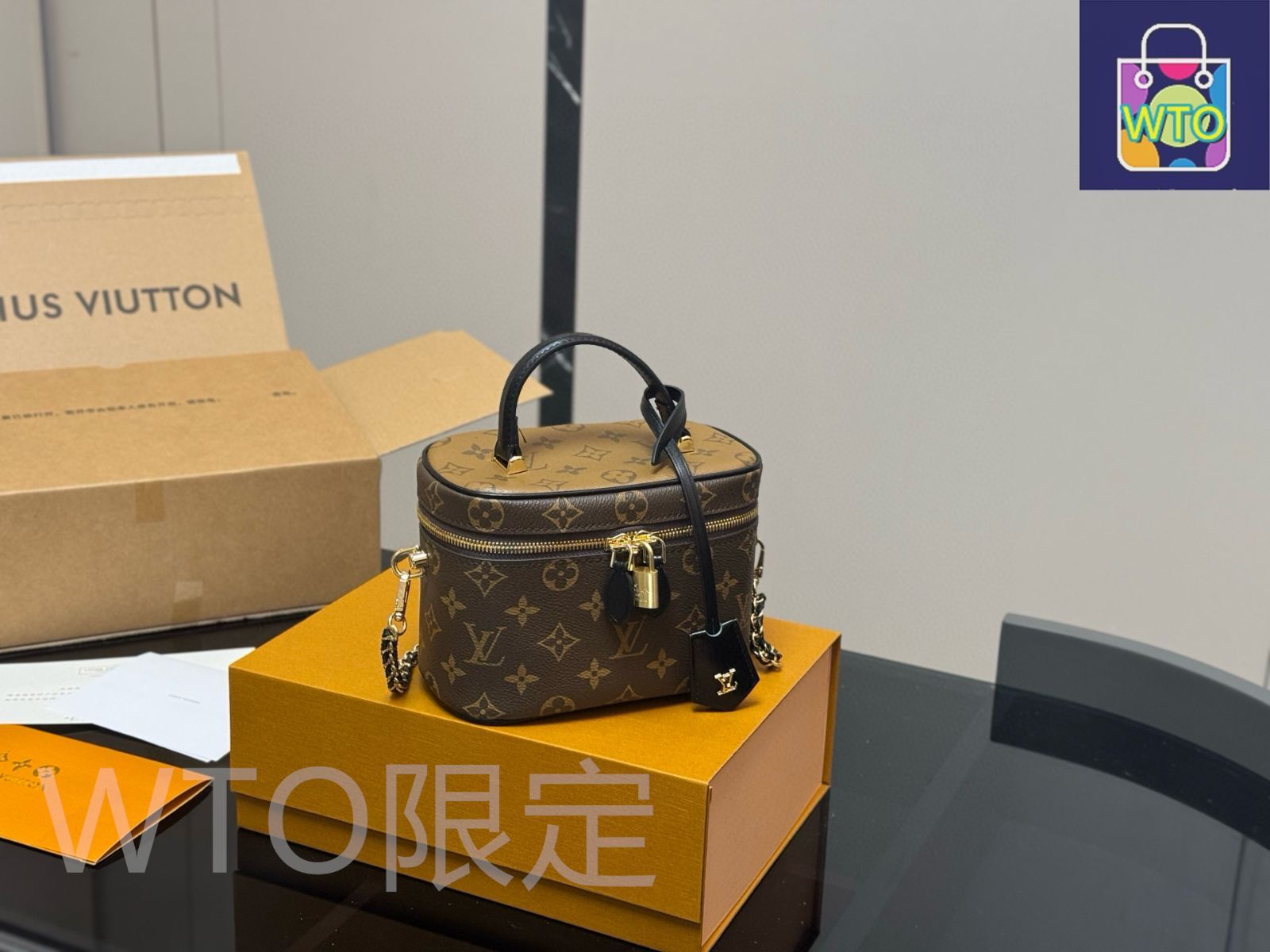 今日 LV Nice Vanity Cosmetic Bag | ルイヴィトン ナイスヴァニティ化粧バッグ-WTO輸入4