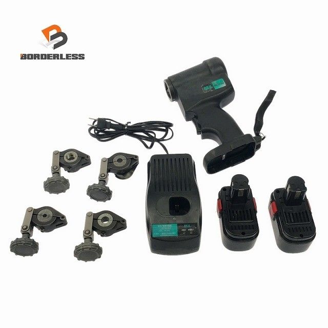 品 REX レックス コードレスフ RF20N 本体 バッテリー2個 9.6V 2.0Ah 充電器 ４個 クランプライナー 116870116870