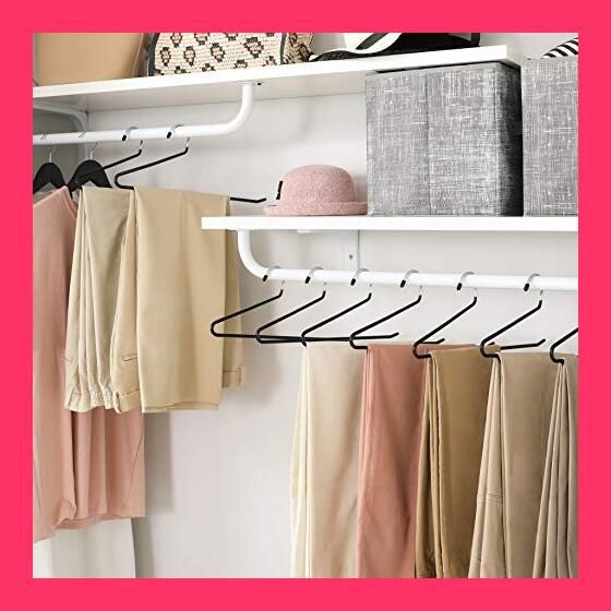 スタッフおすすめ！】SONGMICS ハンガー ズボン すべらないパンツ掛け