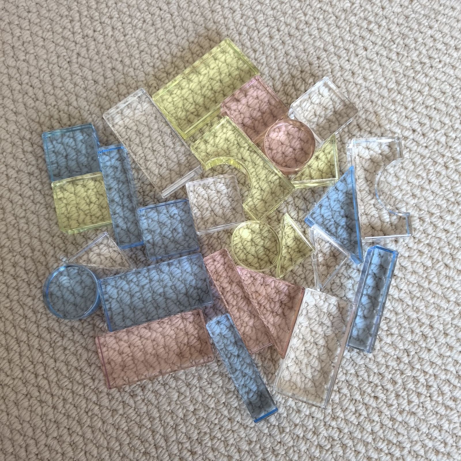 アクリル宝石ブロック