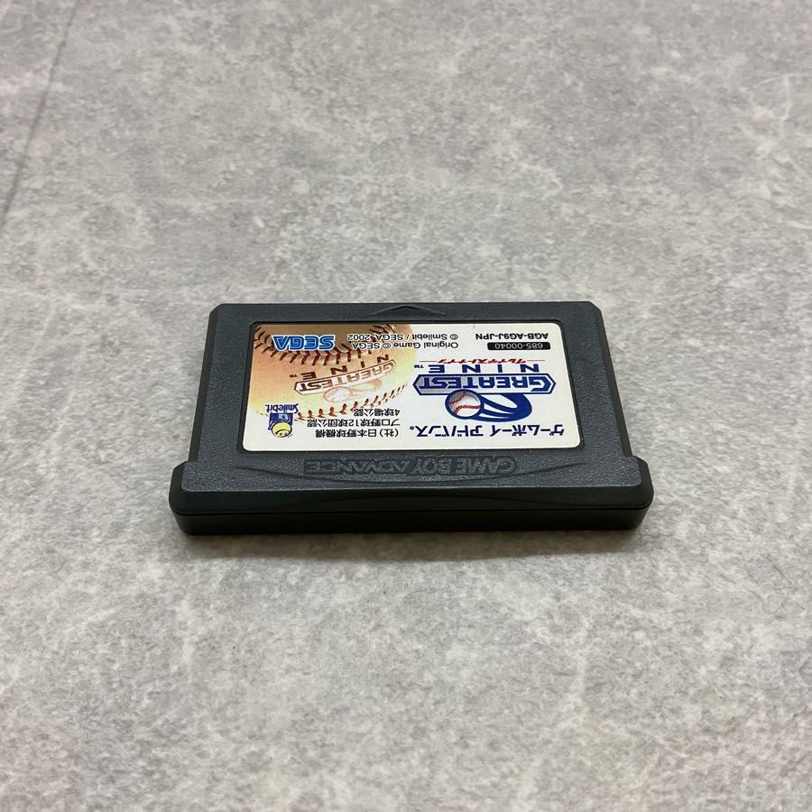 ゲームボーイアドバンス/GBA/グレイテストナイン GREATEST NINE