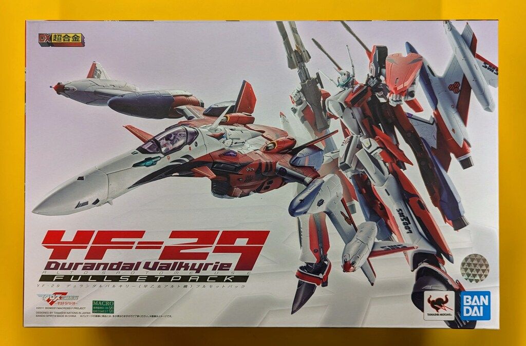 バンダイ DX超合金 YF-29 デュランダルバルキリー 早乙女アルト機 フルセットパック