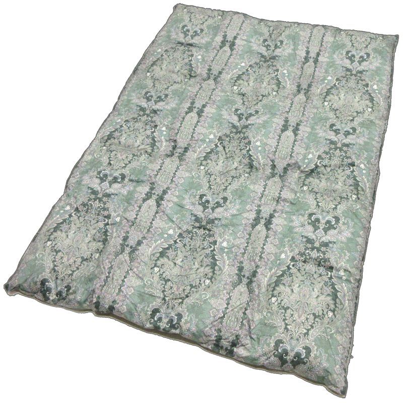 西川羽毛掛けふとん シングル グリーン グースダウン93％ MARWIL-DEMENAGEMENTS_CH