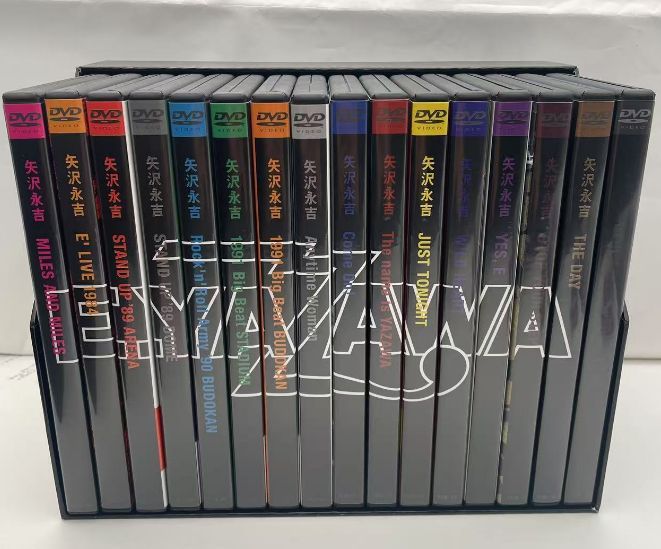 最安値】矢沢永吉 THE LIVE EIKICHI YAZAWA DVD BOX DVD 17枚組